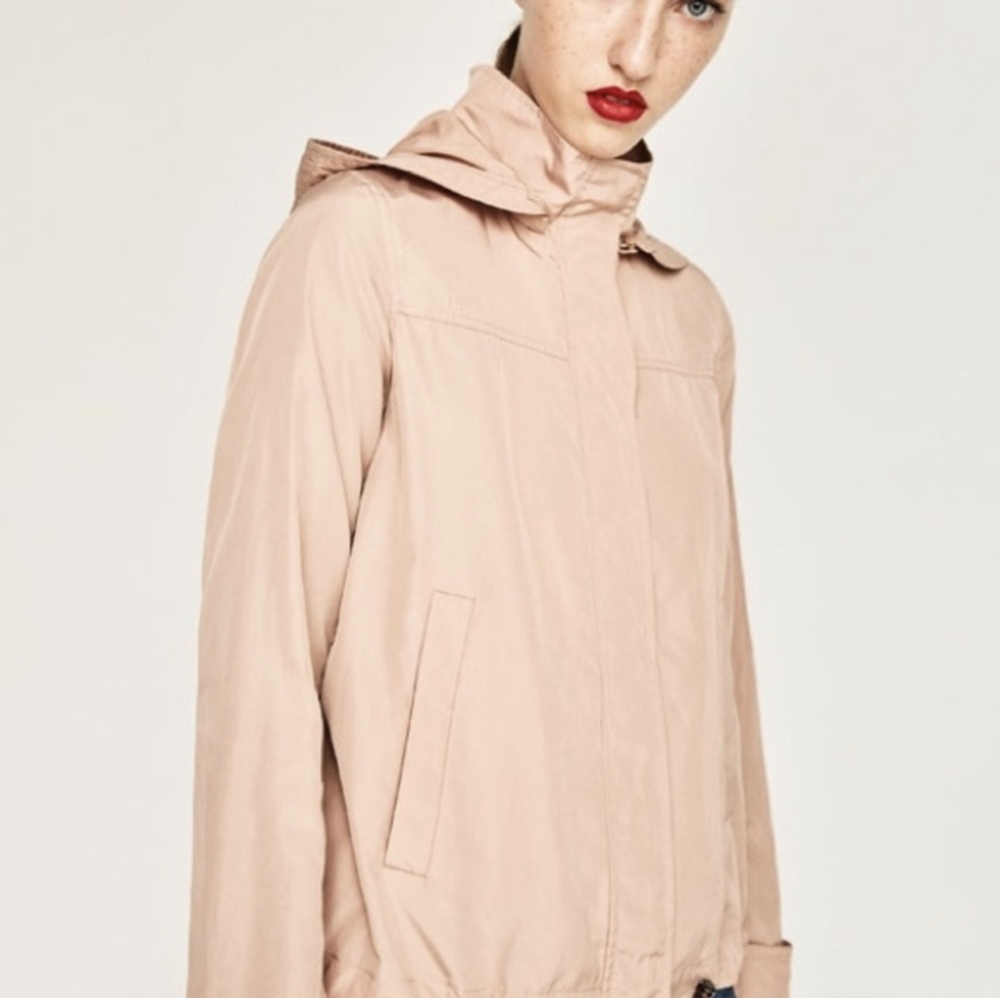 22. Zara Basic Pink Wind Breaker - image 4
